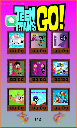 Teen Titans Go Sliding Puzzle : Slide for Kids screenshot