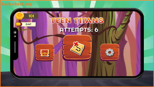 Teen Titans puzzle ninja the cartoon game screenshot