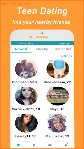 Teen Woo - US Teens Dating App for Teenagers screenshot