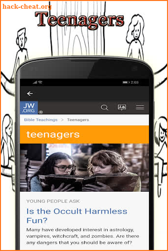 TeenagersJW screenshot