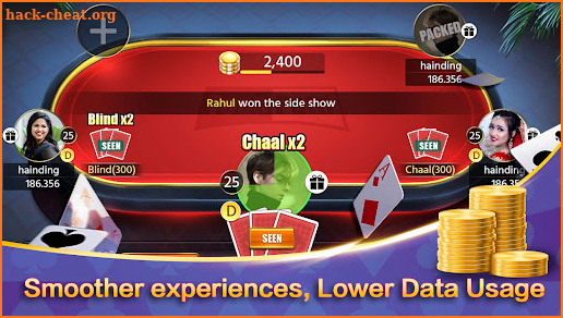 Teenpatti Pakka - 3 Patti, Online Poker Game screenshot