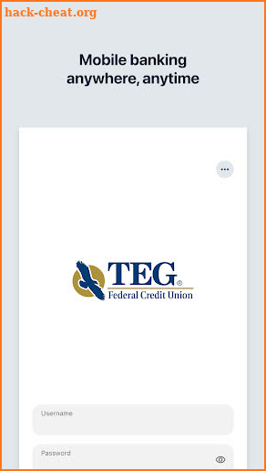 TEG Federal Credit Union screenshot