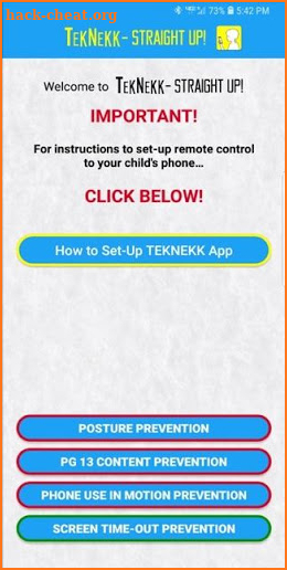 TEKNEKK is the Ultimate Parental Control App screenshot