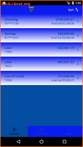Telco Triad Mobile Bank screenshot