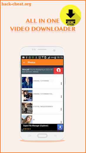 Téléchargeur de vidéos pour TikTok- Sans filigrane screenshot