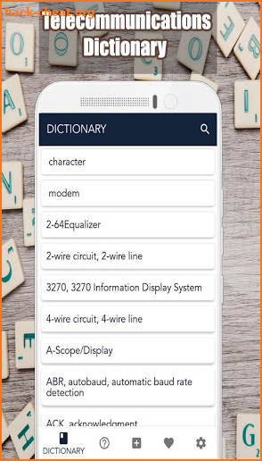 Telecommunication Dictionary screenshot