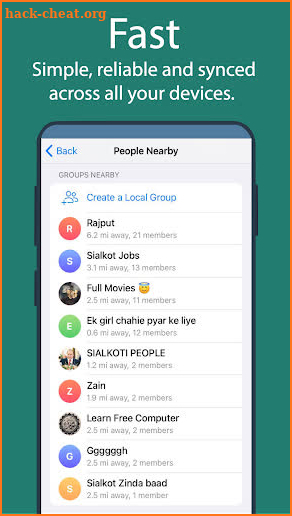Telegram Lite - Messenger screenshot