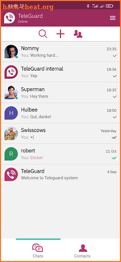 TeleGuard screenshot