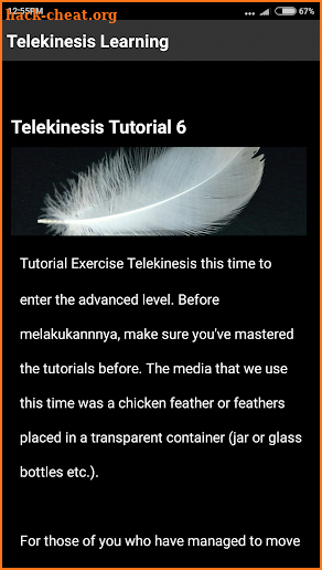 Telekinesis Training screenshot