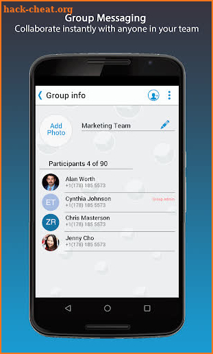 TeleMessage Messenger screenshot