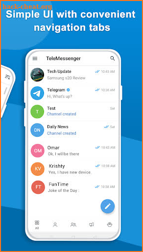 TeleMessenger screenshot