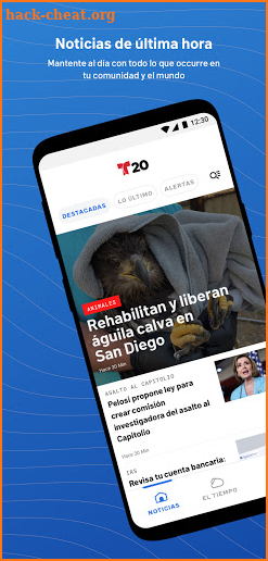 Telemundo 20 San Diego screenshot