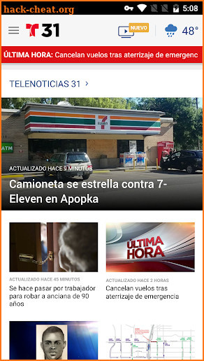 Telemundo 31 screenshot