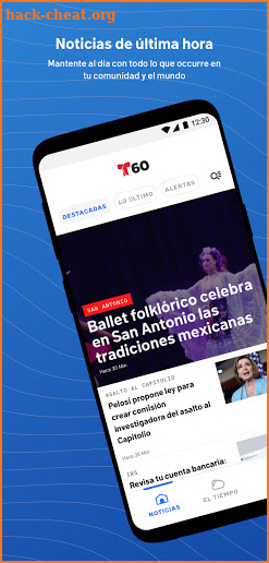 Telemundo 60 San Antonio screenshot