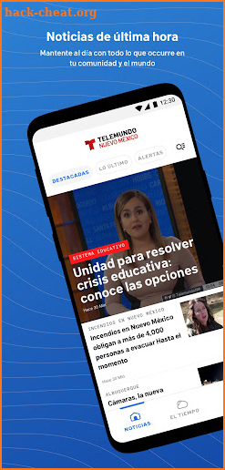 Telemundo Nuevo Mexico screenshot