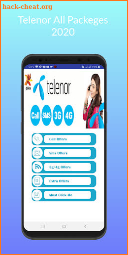 Telenor All Packages 2021|Call, Sms,Internet screenshot