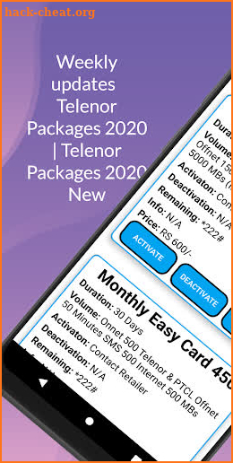 Telenor Packages 2021 | Telenor Packages 2021 New screenshot