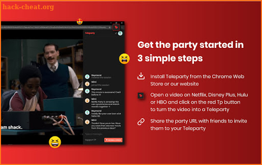 Teleparty - Netflix Party screenshot