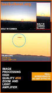 Telescope 45x Zoom screenshot