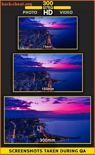 Telescopes Zoom photo and Video camera screenshot