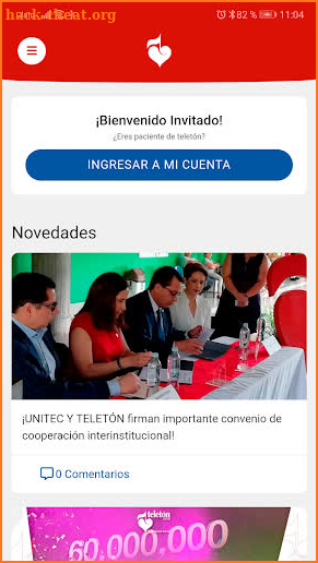 Teletón Honduras screenshot