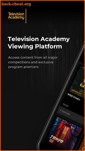 Television Academy Viewing Platform screenshot