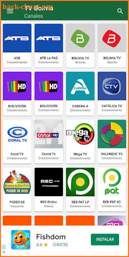 Televisión Boliviana - MEDIA TV screenshot