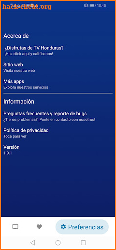 Television de Honduras: Vivo screenshot
