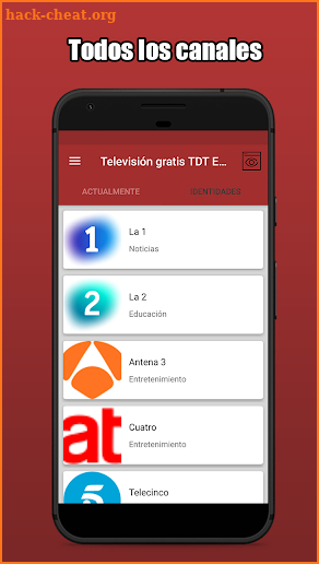 Televisión gratis TDT España screenshot