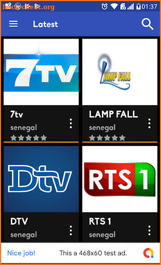 TELEVISION SENEGAL DIRECT screenshot
