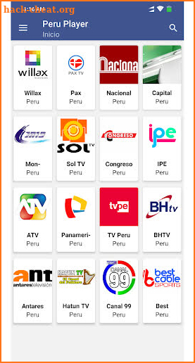 Televison Peruana En Vivo - Peru Player TV screenshot