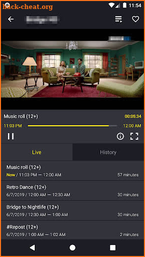 Televizo - IPTV player screenshot