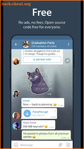 Telgram Messenger screenshot
