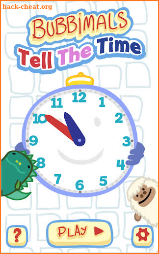 Tell the Time - Bubbimals screenshot