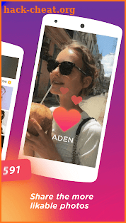 tellAI - AI makes pics more likable for Instagram screenshot