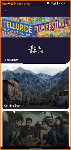 Telluride Film Festival SHOW screenshot
