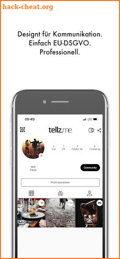 tellz.me® screenshot