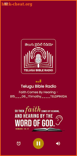 Telugu Bible Radio (తెలుగు) screenshot