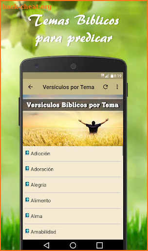 Temas Biblicos para predicar screenshot