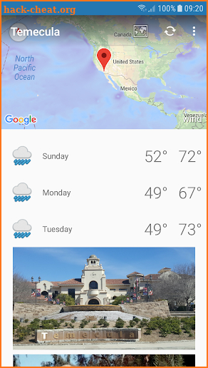 Temecula, CA - weather and more screenshot
