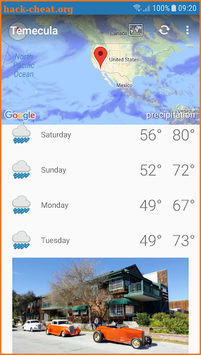 Temecula, CA - weather and more screenshot