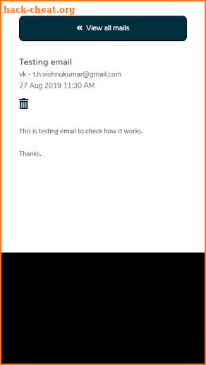 Temp Mail - Free Temporary Disposable Fake Email screenshot