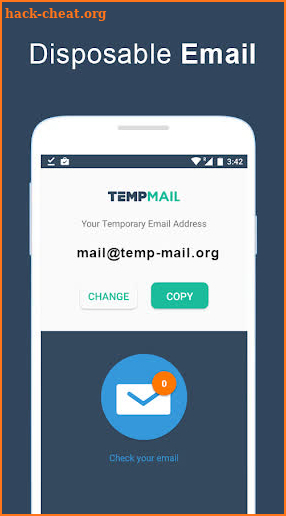 Temp Mail - Temporary Email screenshot