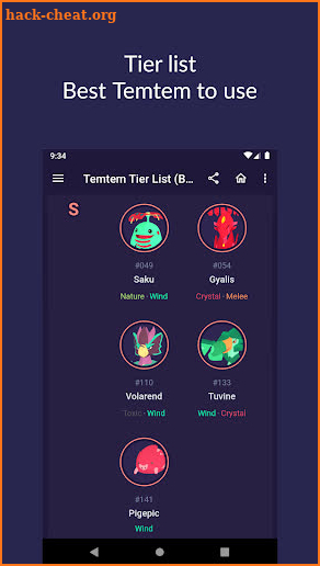Tempedia - Temtem Guide Companion screenshot