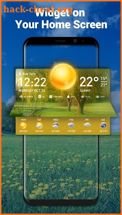 Temperature & Weather Forecast Widget screenshot