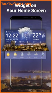 Temperature & Weather Forecast Widget screenshot