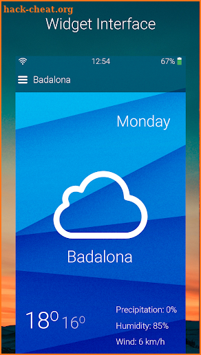Temperature Free - Weather Widget screenshot