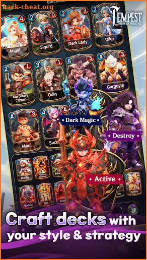 Tempest : Strategy Card Battle screenshot