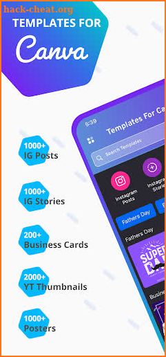 Templates For Canva - Poster screenshot