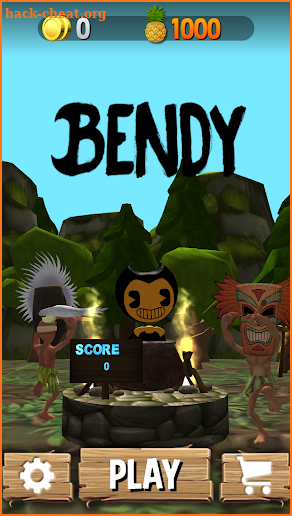 Temple Bendy Jungle Ink Machine screenshot
